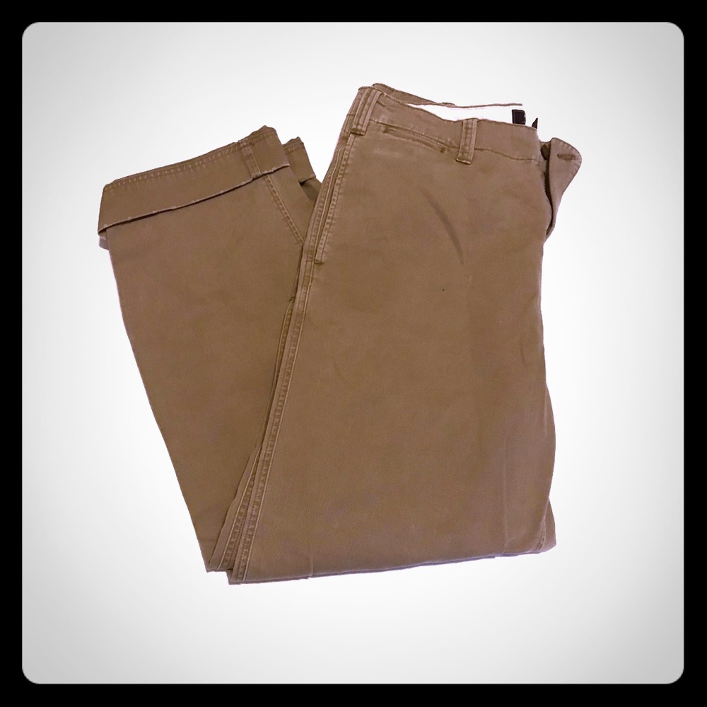 A&F tan pants 32R